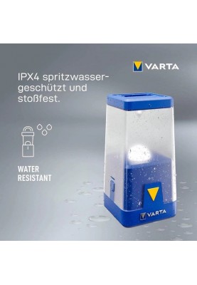 VARTA Ліхтар кемпінговий Ambiance L20, IP54, до 400 люмен, до 300 годин роботи, 6хАА