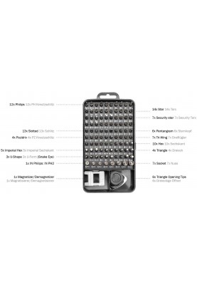 Digitus Набір викруток Precision Screwdriver Set 115