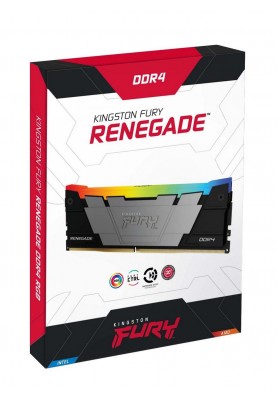 Kingston Пам'ять ПК DDR4 64GB KIT (32GBx2) 3200 FURY Renegade RGB