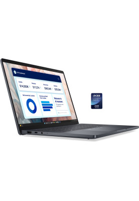 Dell Ноутбук Pro 14 14" FHD + AG, Intel U7 268V, 32GB, F512GB, UMA, Win11P, чорний