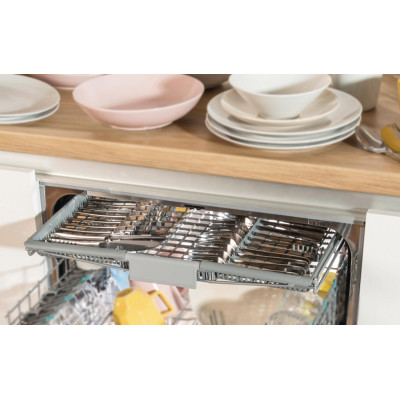 Gorenje Посудомийна машина, 16компл., A+++, 60см, дисплей, 3 кошики, AquaStop, сірий