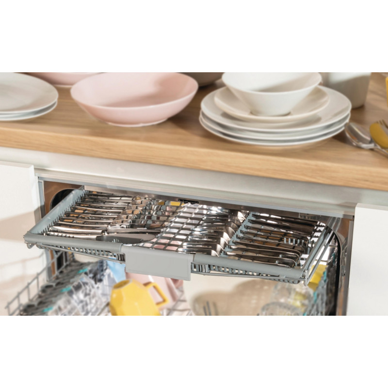 Gorenje Посудомийна машина, 16компл., A+++, 60см, дисплей, 3 кошика, AquaStop, сірий