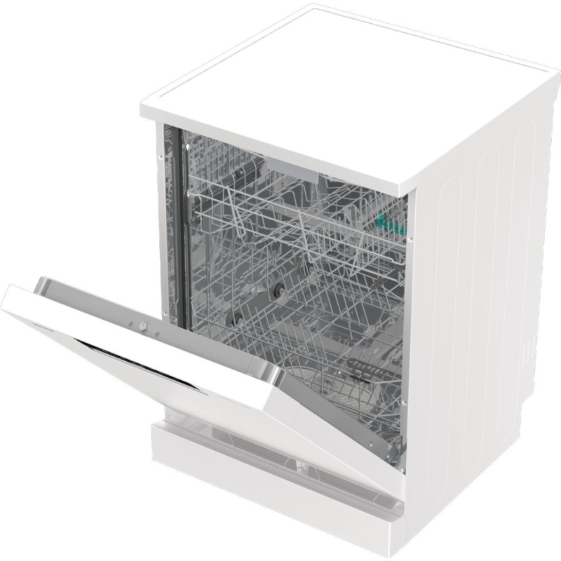 Gorenje Посудомийна машина, 16компл., A+++, 60см, дисплей, 3 кошика, AquaStop, білий