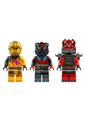 LEGO Конструктор Ninjago Суперштормовий реактивний літак Рас та Арін