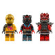 LEGO Конструктор Ninjago Суперштормовий реактивний літак Рас та Арін