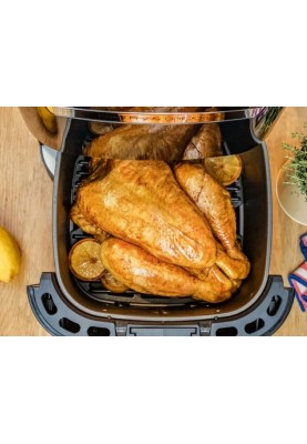 Tefal Мультипіч EasyFry&Grill XXL, 1830Вт, чаша-6.5л, сенсорне керув., 8 програм, пластик, чорно-синій