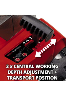 Einhell Аератор-скарифікатор акумуляторний GE-SA 36/35 Li - Solo 36В 35см безщітковий ножи 16шт 11.31кг (без АКБ та ЗП)