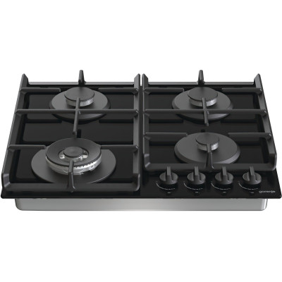 Gorenje Комплект (духовка електрична BO6735E05B + поверхня газова на склі GTW641EB), 743549, чорний