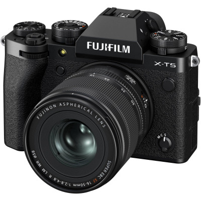 Fujifilm Цифр. фотокамера Fujifilm X-T5 + XF16-50mmF2.8-4.8 R LM WR Kit Black