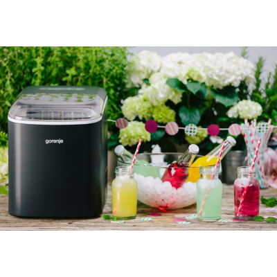Gorenje Льодогенератор побутовий, 12кг/добу, 2.2л, дисплей, чорний