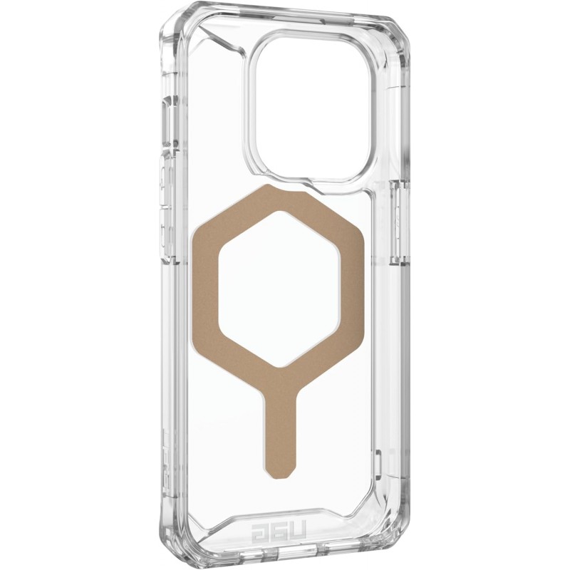 UAG Чохол для Apple iPhone 15 Pro Plyo Magsafe, Ice/Gold