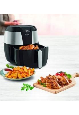 Tefal Мультипіч Easy Fry XXL, 1850Вт, чаша-5.6л, сенсорне керув., 8 програм, пластик, нерж. сталь-чорний