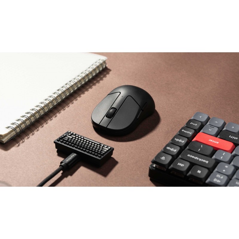 Keychron Миша M4 4K USB-A/USB-C/WL/BT, чорний