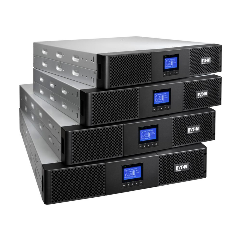 Eaton Джерело безперебійного живлення 9SX, 1000VA/900W, RM 2U, LCD, USB, RS232, 6xC13