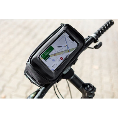 Neo Tools Сумка велосипедна, поліестер 600D, водонепроникна, 23х12х17 см, чорний