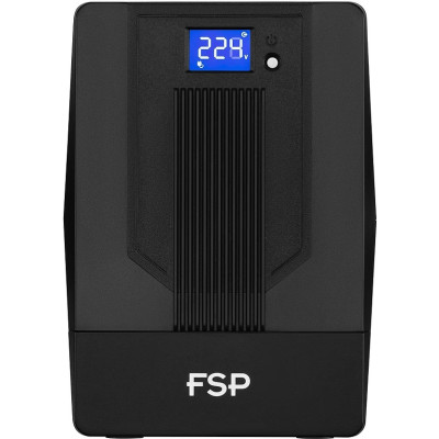 FSP Джерело безперебійного живлення iFP1500, 1500VA/900W, LCD, RJ45, USB, 2xSchuko + 2xIEC