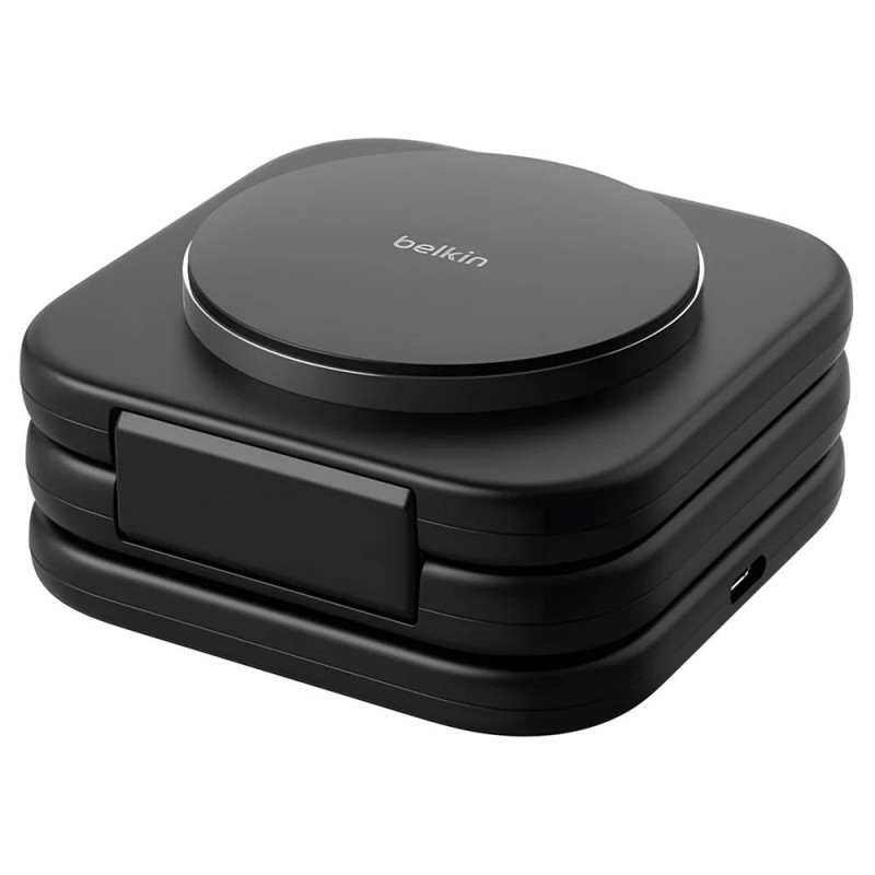 Belkin Зарядний пристрій бездротовий 3в1 Travel Pad Wireless Qi2 15Вт, чорний