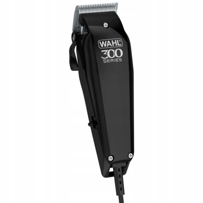 Moser Машинка для стрижки Wahl Home Pro 300, мережа, вібраційний мотор, насадок-10, кейс, масло та ножиці у компл., сталь, чорний