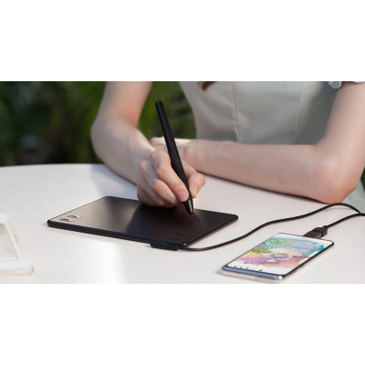 Huion Графічний планшет RTE-100 Cosmo Black