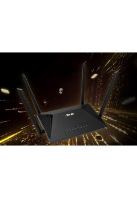 ASUS Маршрутизатор RT-AX1800U 3xGE LAN 1xGE WAN 1xUSB 3.0