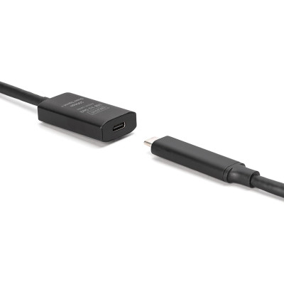 Digitus Подовжувач DIGITUS USB 3.2 Gen2 Active Cable 10G, C/M-C/F, 5м, чорний