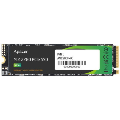 Apacer Накопичувач SSD Apacer M.2 256GB PCIe 3.0 P4X