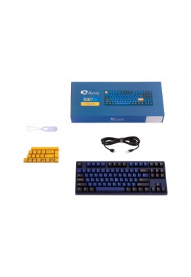 Akko Клавіатура механічна 3087 DS Horizon 87Key, Cherry MX Brown, USB-A, EN/UKR, No LED, Blue