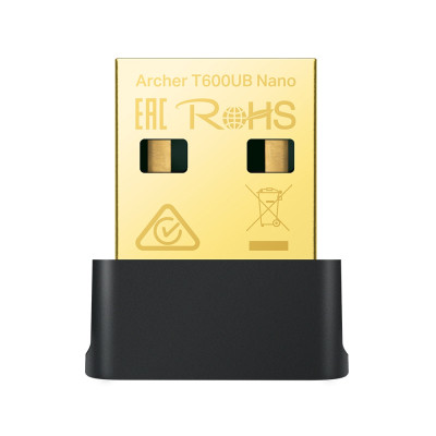 TP-Link Адаптер WiFi TP-LINK T600UB nano AC600, USB, BT4.2