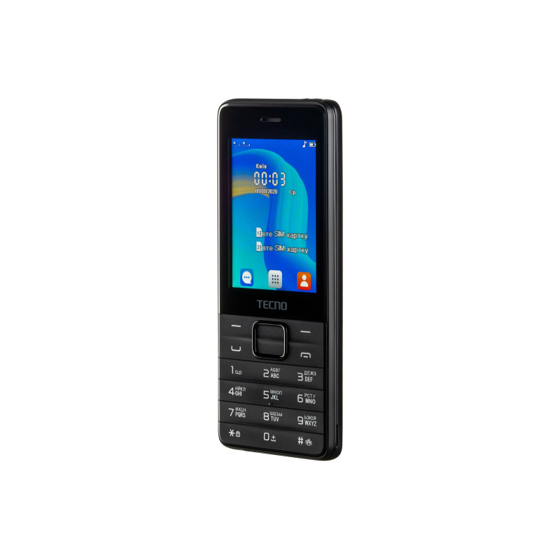 TECNO Мобільний телефон T454 2SIM Black
