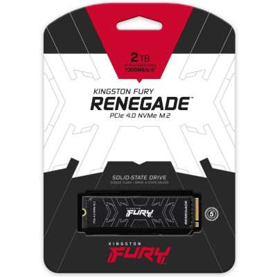 Kingston Твердотільний накопичувач SSD Kingston M.2 2TB PCIe 4.0 Fury Renegade