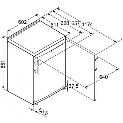 Liebherr Морозильна камера GN 1066
