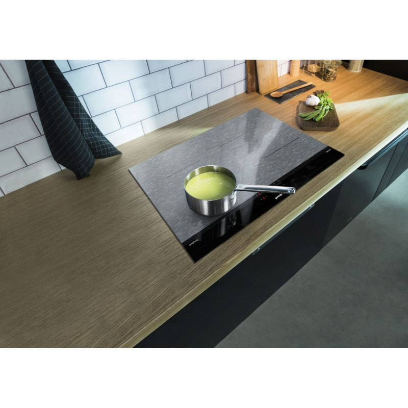 Gorenje Варильна поверхня індукційна, 80см, TouchControl, PowerBoost, чорний