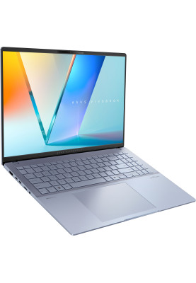 ASUS Ноутбук Vivobook S 16 S5606CA-RI142W 16" 3K OLED, Intel Ultra 7 255H, 32GB, F1TB, UMA, Win11, Синій