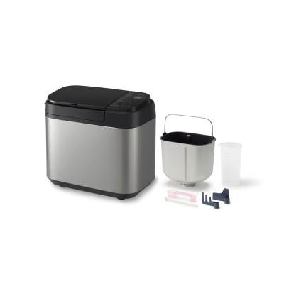 Panasonic Хлібопічка 550Вт, програм-30, макс.ваг -1.25кг, форма-прямокутник, метал, чорний