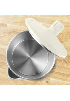 Tefal Електрочайник Thermo Protect, 1.5л, пластик, нержавіюча сталь, світло-бежевий