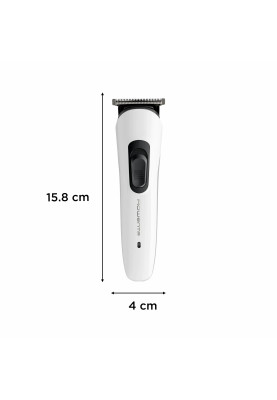 Rowenta Тример Trim&Style, для бороди, носа, вусів та голови, мережа+акум., насадок-7, сталь, білий