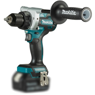 Makita Шуруповерт-дриль акумуляторний DDF486Z, 18В, 0-550/0-2100 об/хв, 21 + D, 130 / 65 Нм, 2.6 кг, SOLO