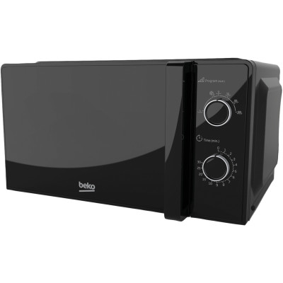 Beko Мікрохвильова піч 20л, мех. управл., 700Вт, чорний