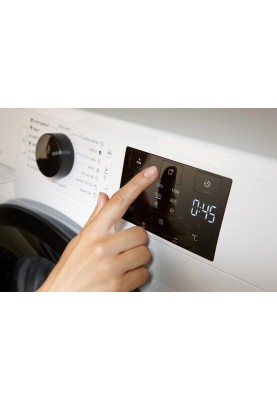 Gorenje Пральна машина фронтальна, 8кг, 1400, A+++, 55см, дисплей, пара, інвертор, білий