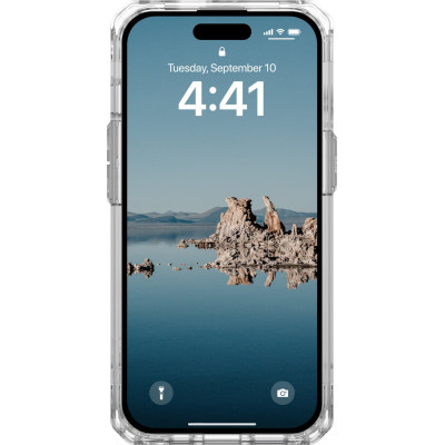 UAG Чохол для Apple iPhone 15 Plyo Magsafe, Ice/Silver