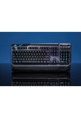 ASUS Клавіатура ROG CLAYMORE II RD RGB 108key USB/WL EN Black