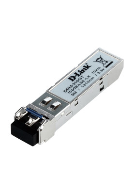 D-Link Трансивер DEM-310GT SFP, 1x1000BaseLX. SM 10км, LC (10шт/уп)