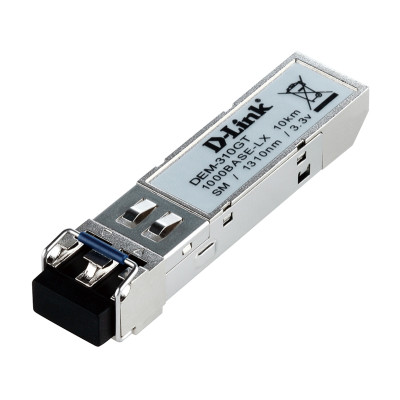 D-Link Трансівер DEM-310GT SFP, 1x1000BaseLX. SM 10км, LC (10шт/уп)