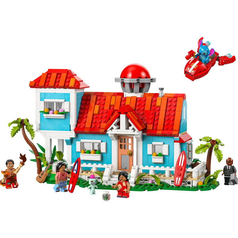 LEGO Конструктор Disney Classic Пляжний будинок Ліло і Стіч