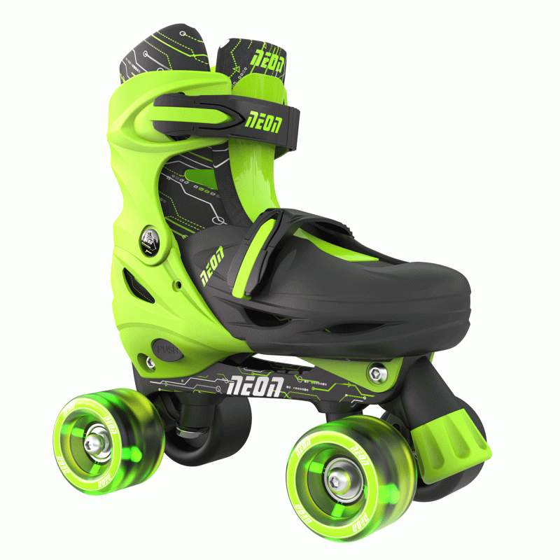 NEON Ролики COMBO SKATES Салатовий (Размер 34-37)