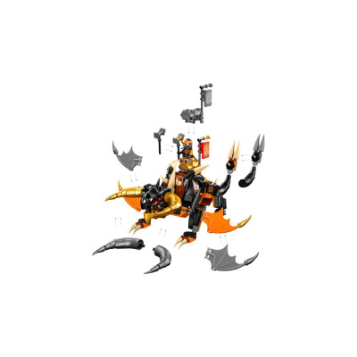 LEGO Конструктор Ninjago Земляний дракон Коула EVO
