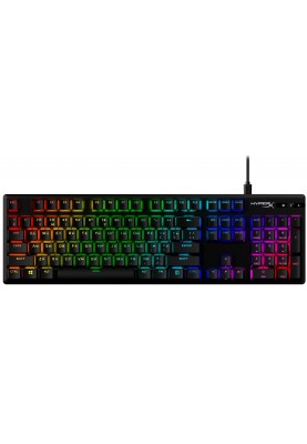 HyperX Клавіатура Alloy Origins Red USB RGB PBT ENG/RU, Black