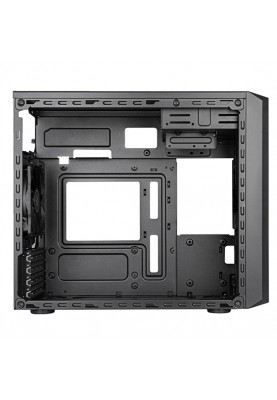 SilverStone Корпус FARA FA311-B, без БЖ, 2xUSB3.0, 1xUSB2.0, Steel Side Panel, mATX, Black