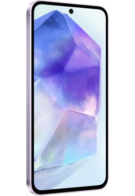 Samsung Смартфон Galaxy A55 5G (A556) 6.6" 8/256ГБ, 2SIM, 5000мА•год, бузковий