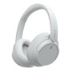 Sony Навушники Over-ear WH-CH720N BT 5.2, ANC, SBC, AAC, Wireless, Mic, Білий